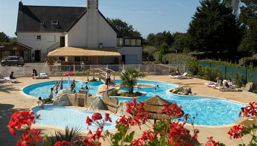 Waterpark van Camping Kost Ar Moor in Fouesnant - Les Glénan. - Camping Kost Ar Moor - Fouesnant