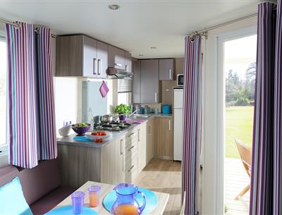  Stacaravan 4 personen te huur op camping Kost ar Moor Fouesnant Les Glénan