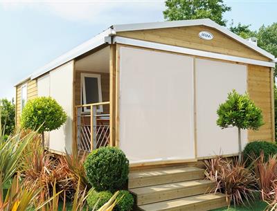  Stacaravan 4 personen te huur op camping KostarMor Fouesnant Les Glénan