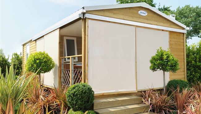  Stacaravan 4 personen te huur op camping KostarMor Fouesnant Les Glénan