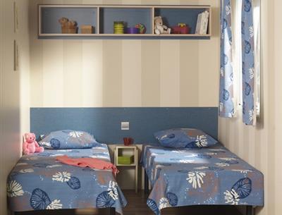  Verhuur van een stacaravan Grand Confort op camping Kost Ar Moor in Fouesnant