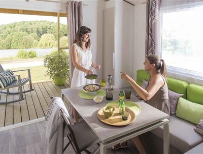  camping in Fouesnant - verhuur van stacaravans