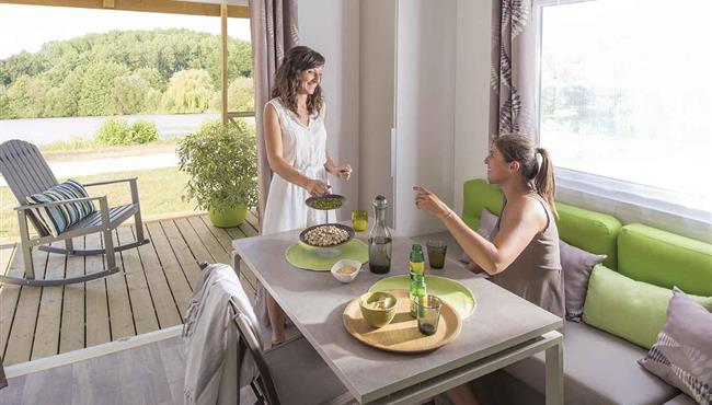  camping in Fouesnant - verhuur van stacaravans