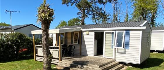  Verhuur stacaravan 3 slaapkamers Fouesnant - Camping Kost Ar Moor - Fouesnant