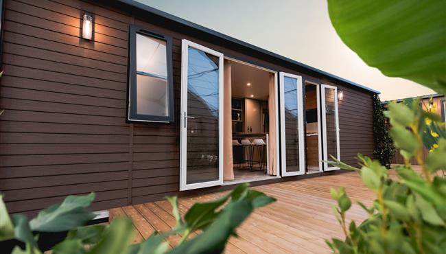Huisje stacaravan te huur 3 slaapkamers premium camping Kost Ar Moor fouesnant bretagne