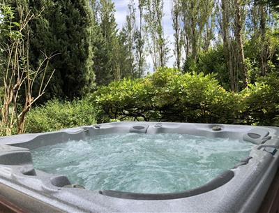 stacaravan Huisje te huur 3 slaapkamers jacuzzi spa camping Kost Ar Moor fouesnant bretagne