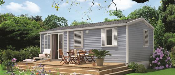 stacaravan Huisje te huur 2 slaapkamers jacuzzi spa camping Kost Ar Moor fouesnant bretagne - Camping Kost Ar Moor - Fouesnant