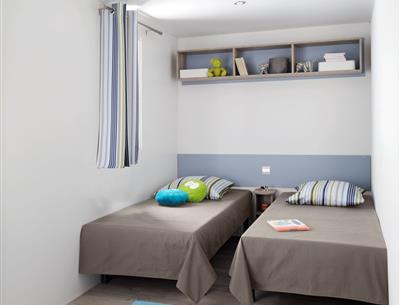 stacaravan Huisje te huur 2 slaapkamers jacuzzi spa camping Kost Ar Moor fouesnant bretagne