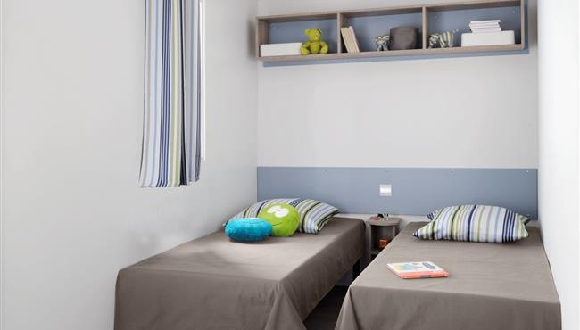 stacaravan Huisje te huur 2 slaapkamers jacuzzi spa camping Kost Ar Moor fouesnant bretagne