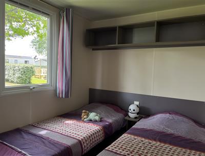 Stacaravan Grand Confort te huur op camping KostArMoor in Fouesnant