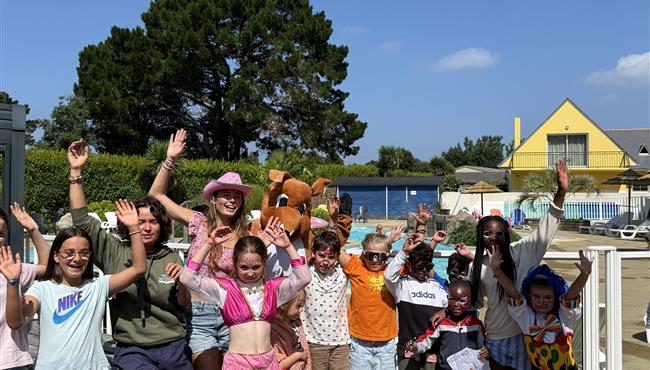 Kinderclub op camping Fouesnant - Kost Ar Moor