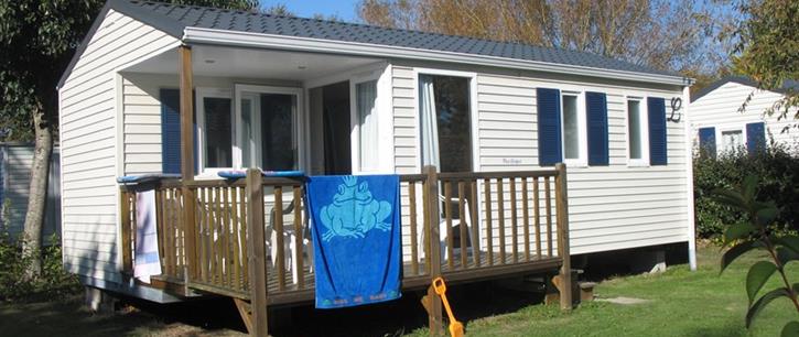 Stacaravan Pacifique te huur op camping Kost Ar Moor in Fouesnant