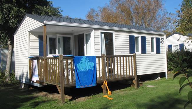 Stacaravan Pacifique te huur op camping Kost Ar Moor in Fouesnant - Camping Kost Ar Moor - Fouesnant
