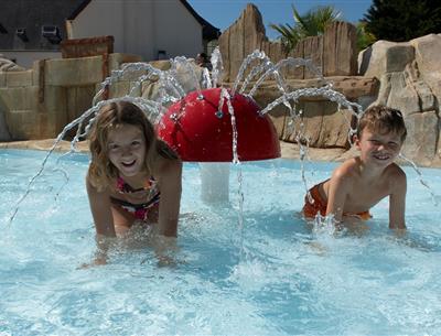 Waterpark van Camping KostArMoor in Fouesnant - Les Glénan.