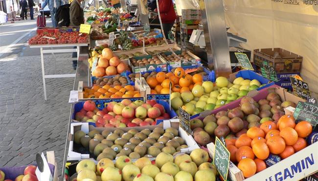  Marktdag in Fouesnant in Zuid-Bretagne