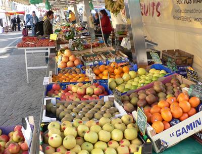  Marktdag in Fouesnant in Zuid-Bretagne