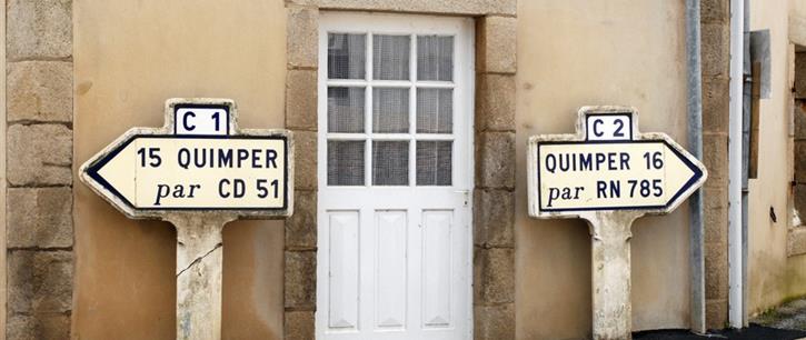 Quimper in de buurt van camping Kost Ar Moor in Fouesnant