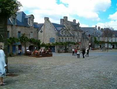  Locronan van camping Kost Ar Moor Finistère