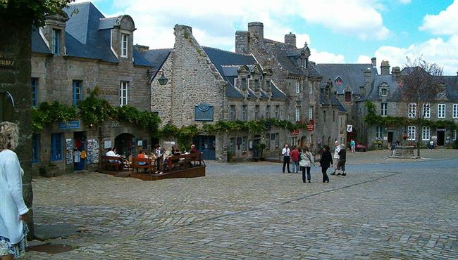  Locronan van camping Kost Ar Moor Finistère