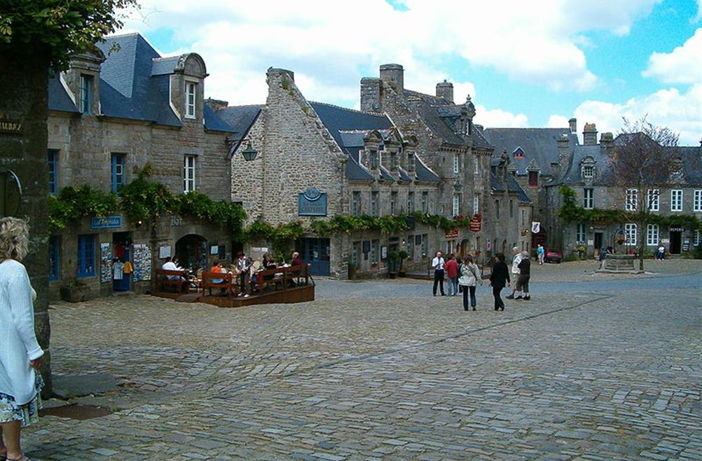  Locronan van camping Kost Ar Moor Finistère