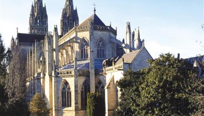  Quimper zijn kathedraal Finistère