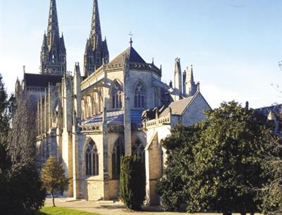  Quimper zijn kathedraal Finistère