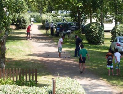 Petanquetoernooien op Camping Kost Ar Moor in Fouesnant