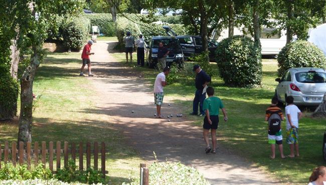 Petanquetoernooien op Camping Kost Ar Moor in Fouesnant