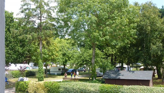  Kampeerplaats van de camping Kost Ar Moor Fouesnant