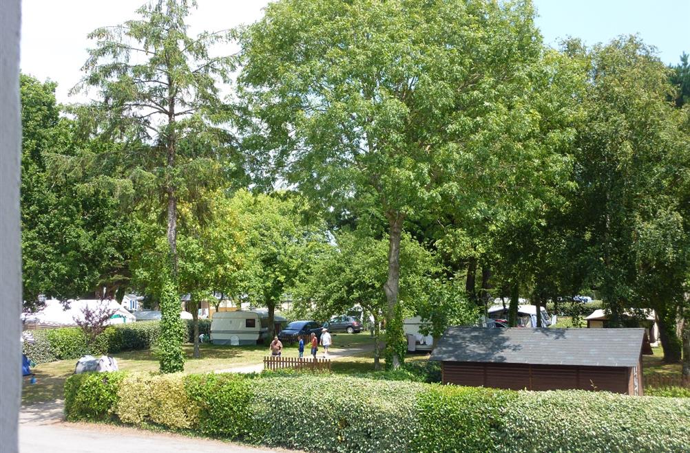Kampeerplaats van de camping Kost Ar Moor Fouesnant
