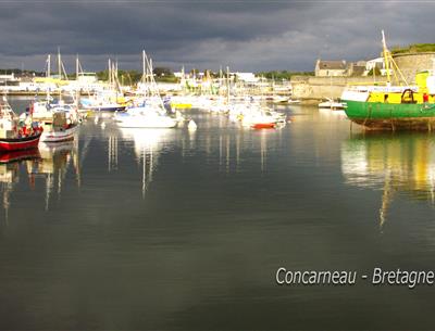 Concarneau, op 15 minuten van camping Kostarmor