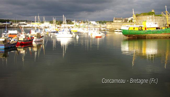 Concarneau, op 15 minuten van camping Kostarmor