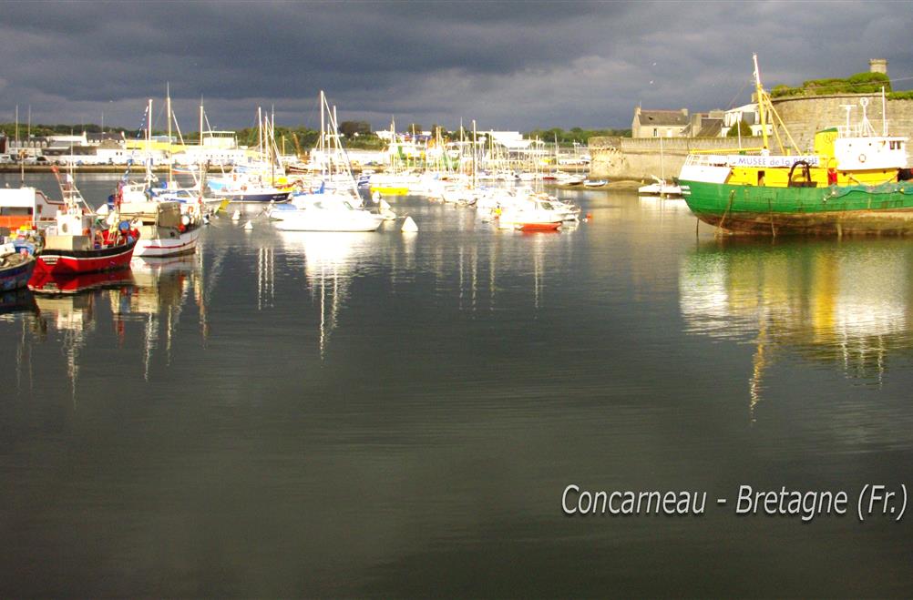 Concarneau, op 15 minuten van camping Kostarmor
