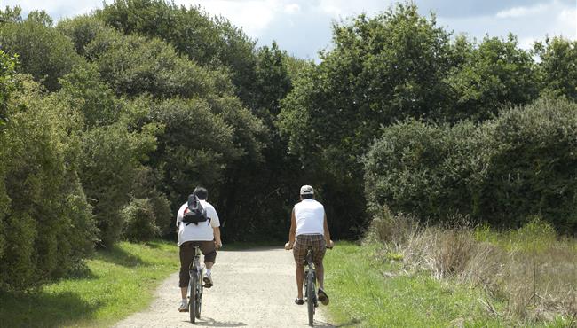 120 km aan paden ontwikkeld vanaf de camping kost-ar-moor