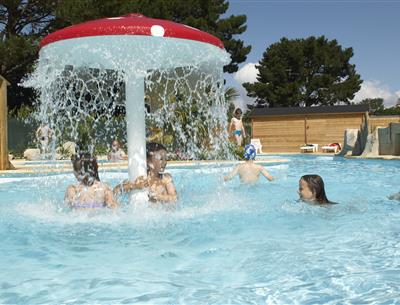 Verwarmd zwembad in fouesnant - camping kostarmor