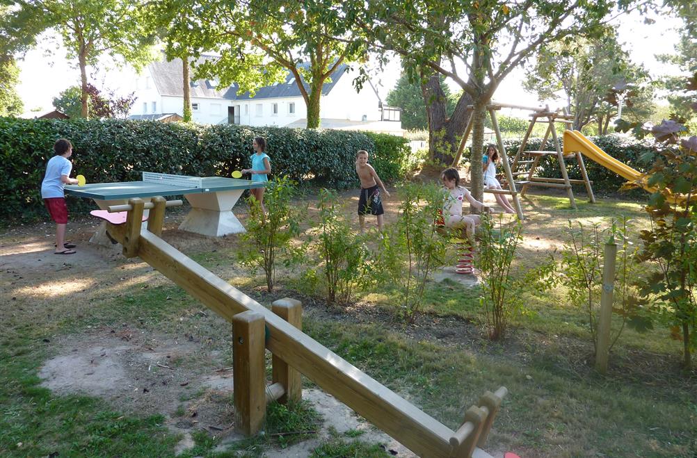  Speeltuin op camping KostArMor in Fouesnant Finistère 29