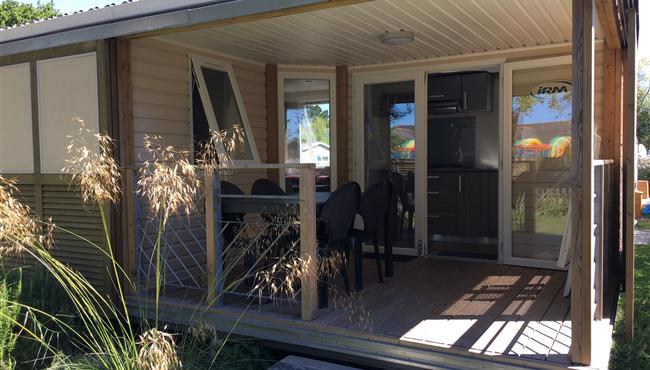 verhuur stacaravan Camping Kost-ar-Moor Fouesnant