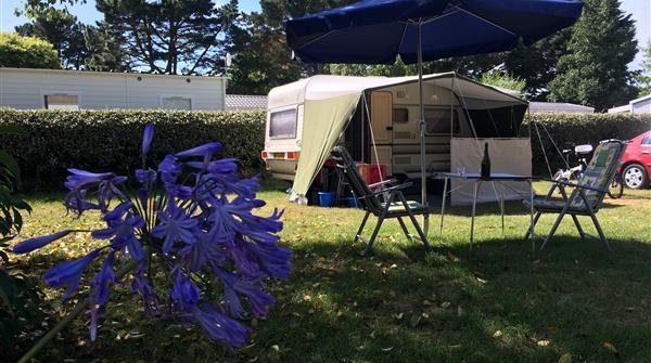  Kampeerplaats van de camping Kost Ar Moor Fouesnant