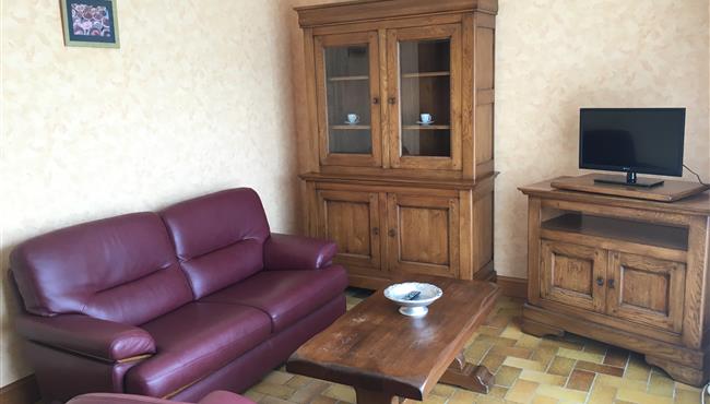 Woonkamer appartement in fouesnant - camping kostarmoor