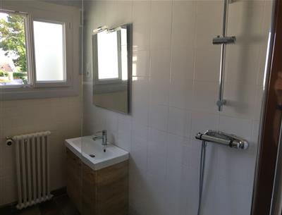 Badkamer met douche 6 personen - camping Kost Ar Moor