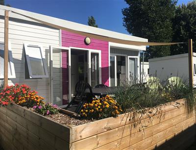 Stacaravan Déclik Riviera Camping Kost ar Moor Fouesnant