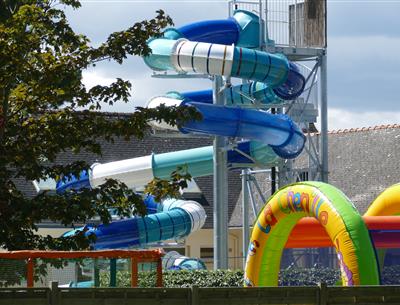  geweldige glijbaan op de 3-sterren camping Kost-Ar-Mor