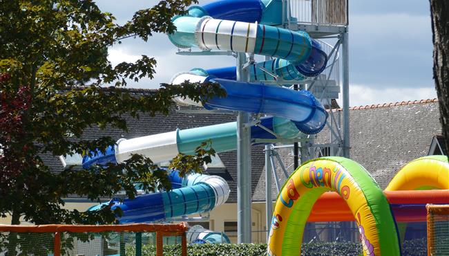  geweldige glijbaan op de 3-sterren camping Kost-Ar-Mor