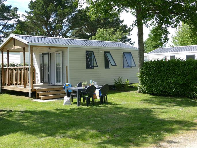 verhuur van stacaravans Panorama camping Kost-Ar-Moor