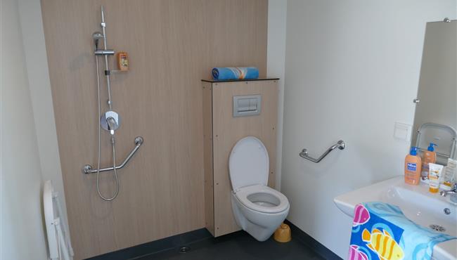  badkamer stacaravan Gehandicapt Kost-Ar-Moor