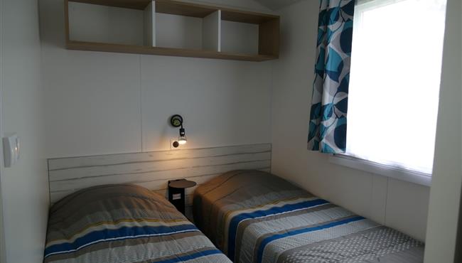  stacaravan 6 personen 3 slaapkamers Camping Kostarmor