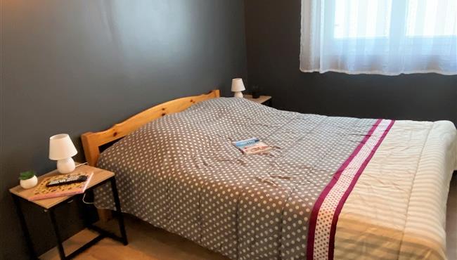 slaapkamer appartement in Fouesnant - camping kostarmoor