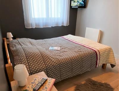 slaapkamer appartement in Fouesnant - camping kostarmoor
