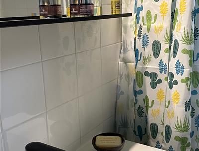 badkamer van het appartement voor 2 personen in Fouesnant - camping kost ar moor