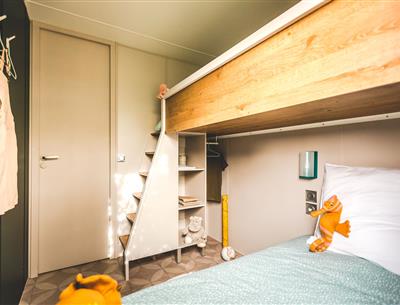Huisje stacaravan te huur 3 slaapkamers camping Kost Ar Moor fouesnant bretagne